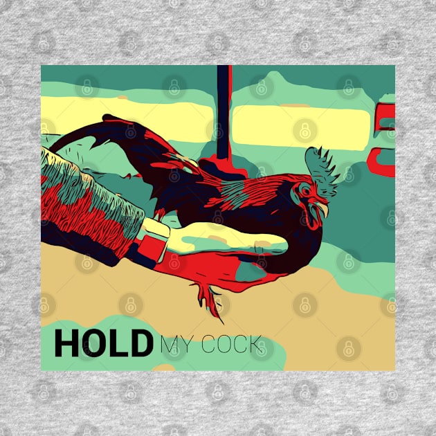 Hold my cock by Birdbox